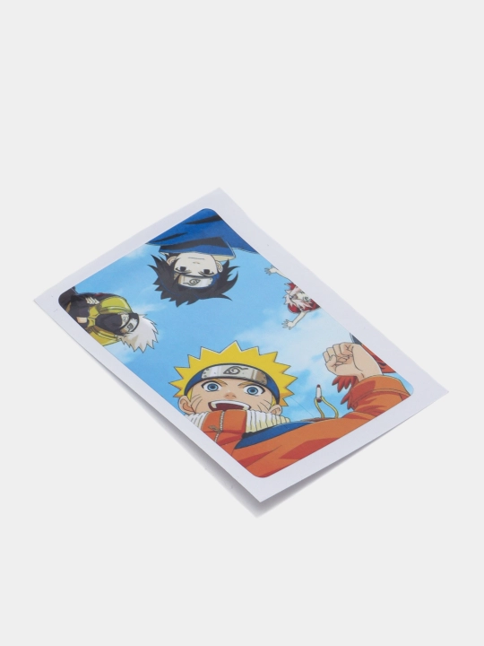 Bank kartasi stikerlari, Naruto, anime