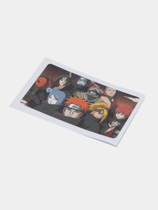 Bank kartasi stikerlari, Naruto, anime