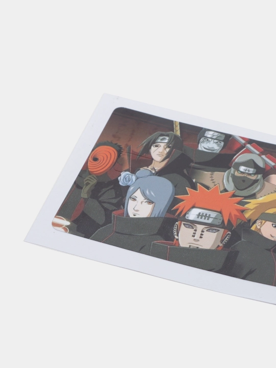 Bank kartasi stikerlari, Naruto, anime
