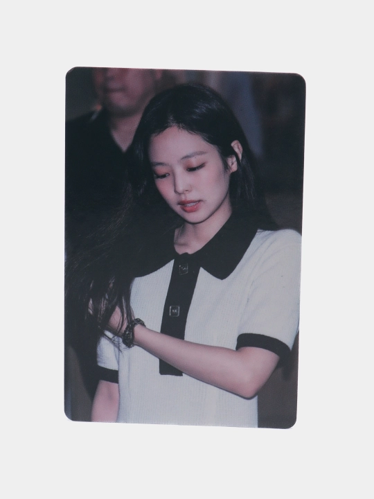 Глиттерные фотокарты с участниками группы Blackpink