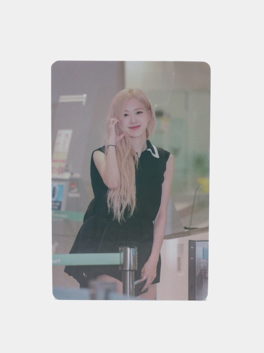 Глиттерные фотокарты с участниками группы Blackpink