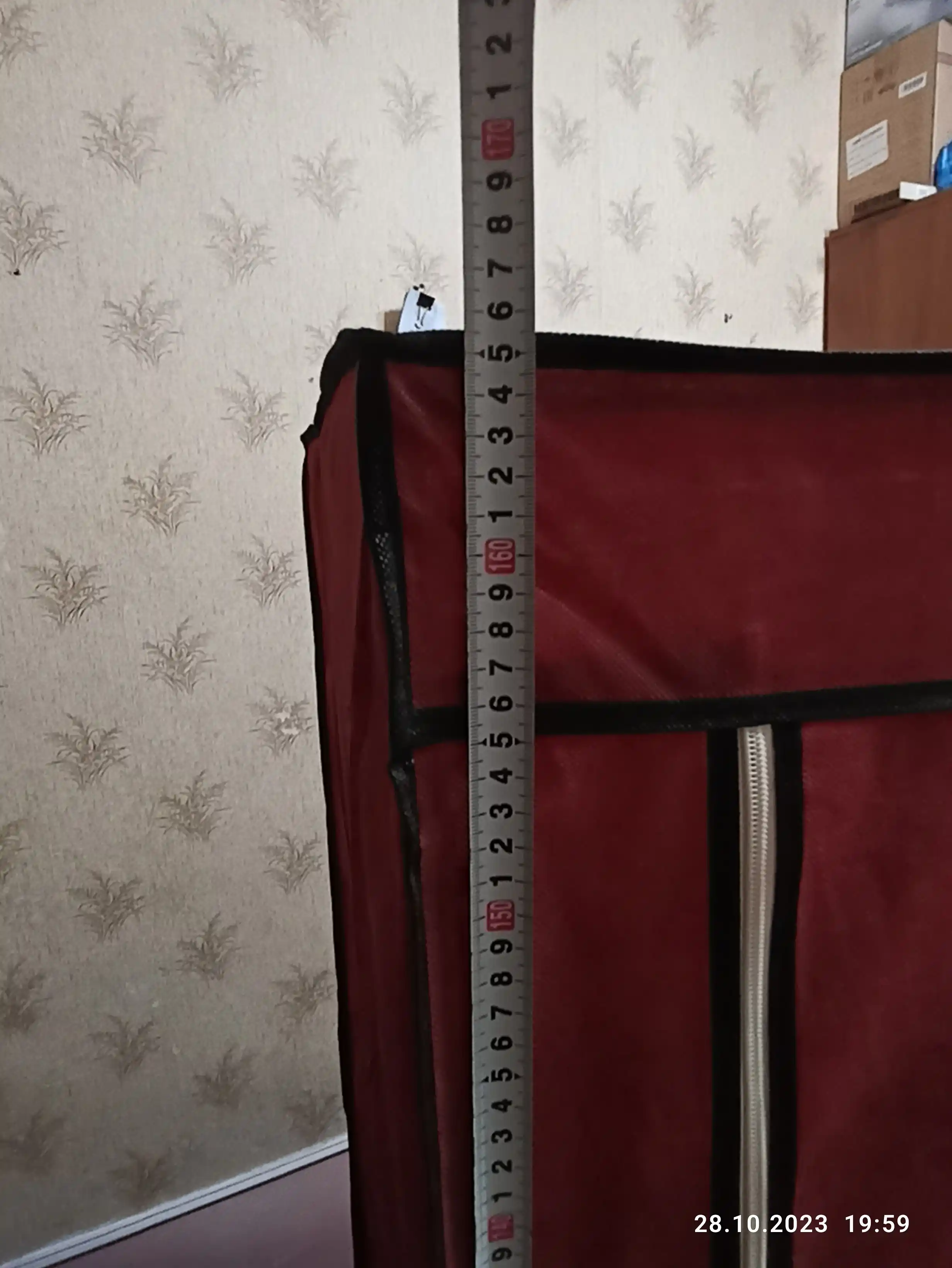 Тканевый шкаф для хранения одежды, 130±2 * 45 * 175±5 см