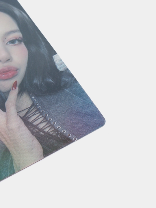 Глиттерные фотокарты с участниками группы Blackpink