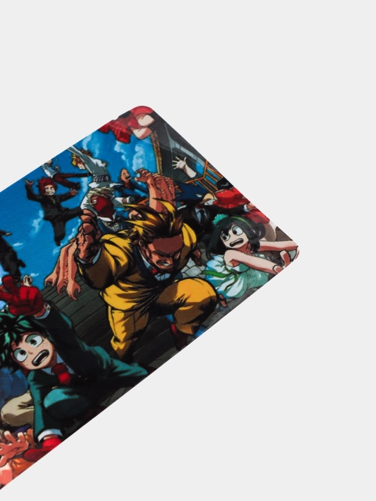 Bank kartasi va chipta stikerlari, Anime