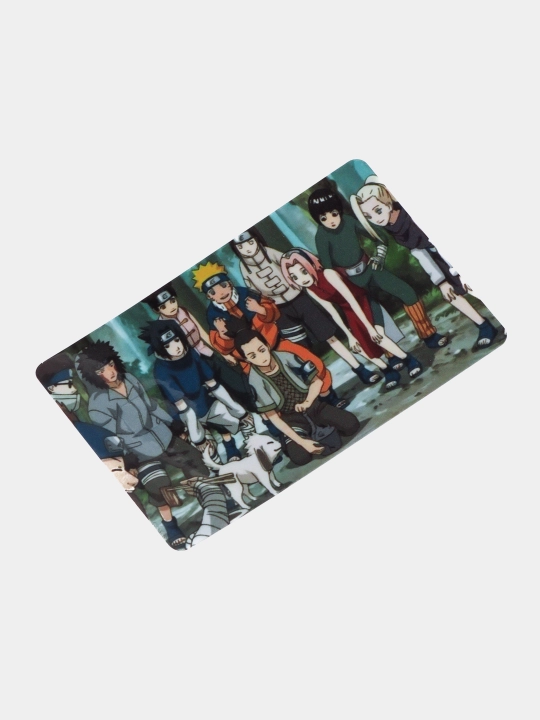 Bank kartasi stikerlari, Naruto, anime