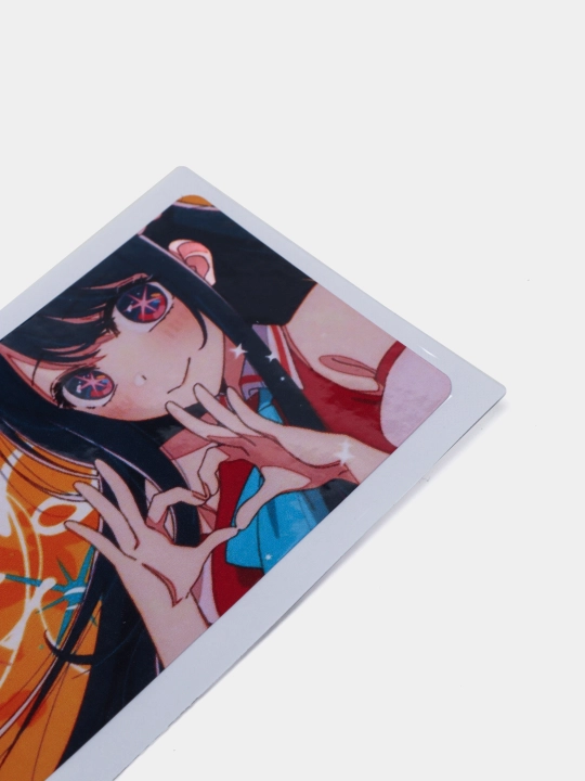 Bank kartasi va chipta stikerlari, Anime
