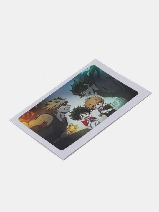 Bank kartasi va chipta stikerlari, Anime