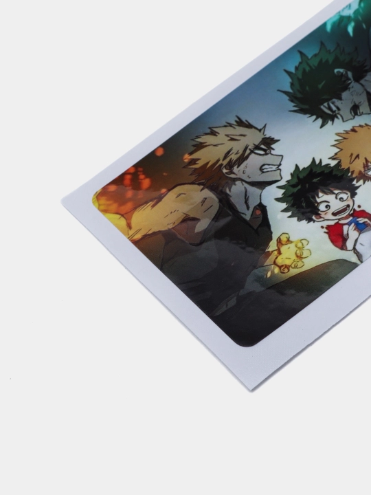 Bank kartasi va chipta stikerlari, Anime