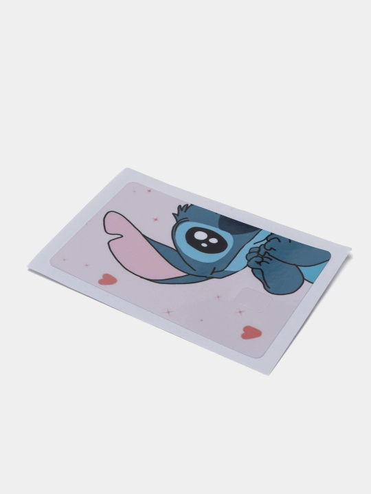 Bank kartasi va chipta stikerlari, Stich