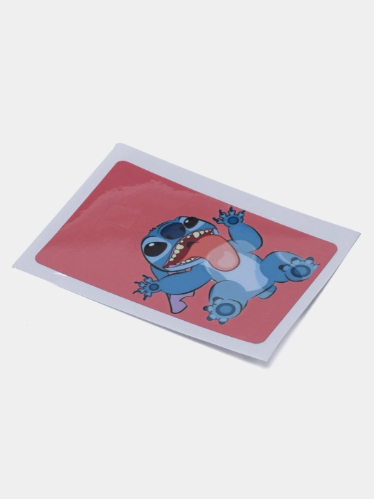 Bank kartasi va chipta stikerlari, Stich