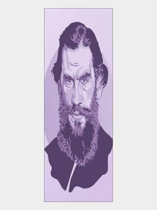 Бумажные закладки для книг, учебников, ежедневников "Поэты"