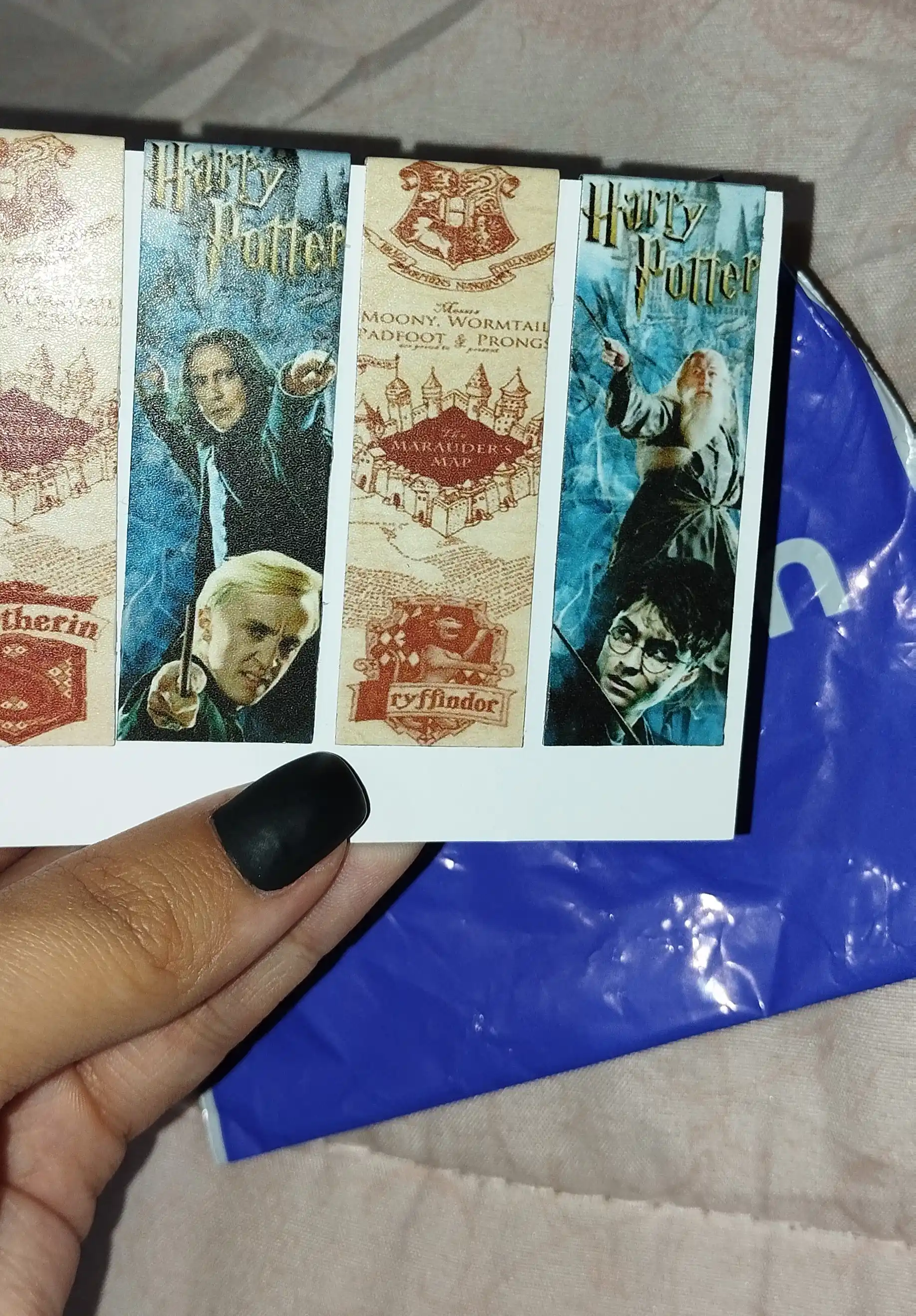 Kitoblar uchun magnit xatcho'plar "Harry Potter"