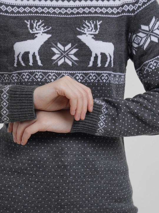 Kiyikli ayollar sviteri, skandinaviya yangi yil chizmasi 