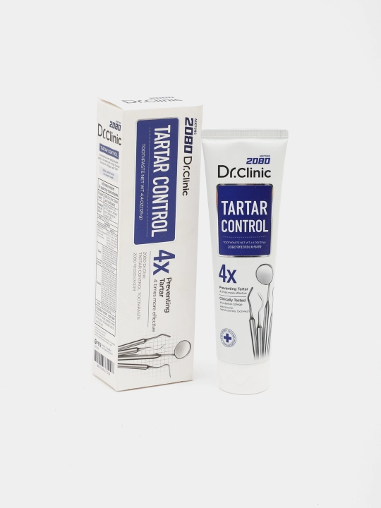 Tish pastasi, tishdagi toshlarni bartaraf etuvchi Dr.Clinic 2080 Koreya, 125 gr