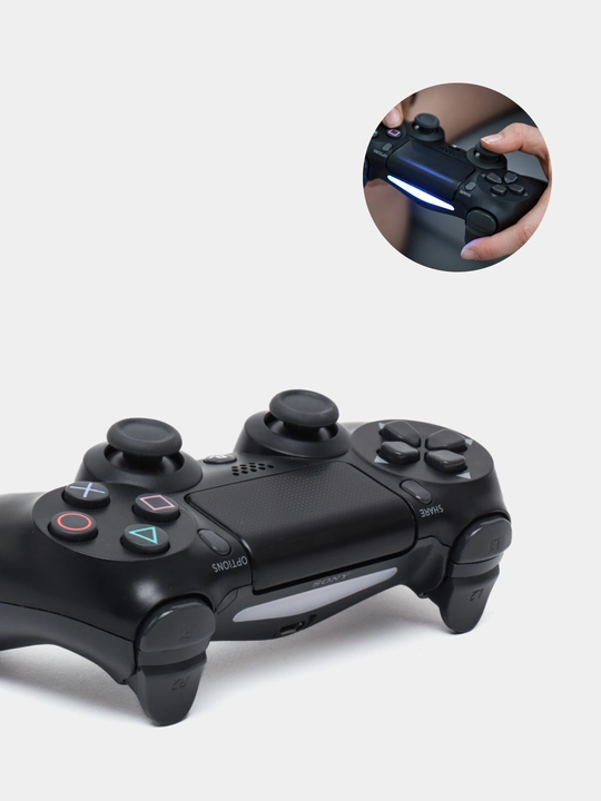 Simsiz geympad PS4, va kompyuter uchun Sony Playstation uchun joystik