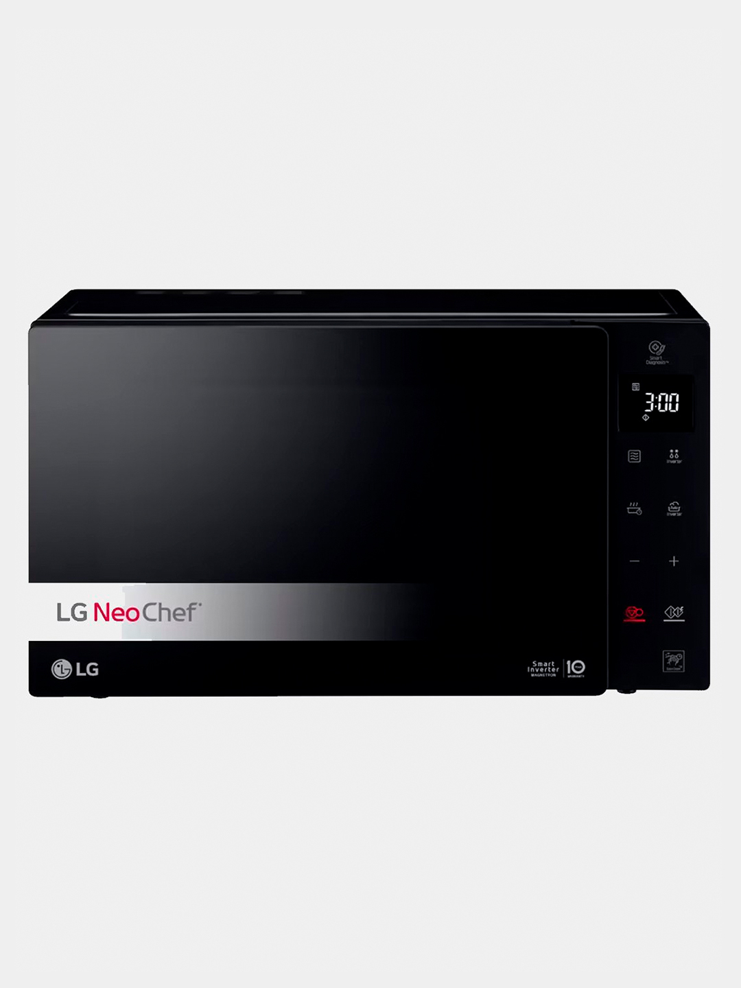 Микроволновая печь LG MS2535GIS соло Smart Inverter, 25 л купить по ...