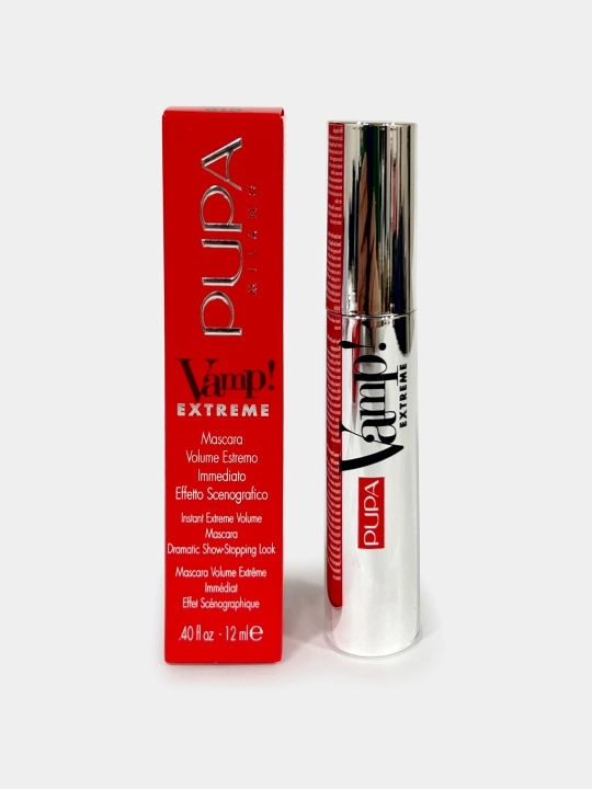 Tush kipriklar uchun Pupa Vamp! Extreme Mascara, 12 ml