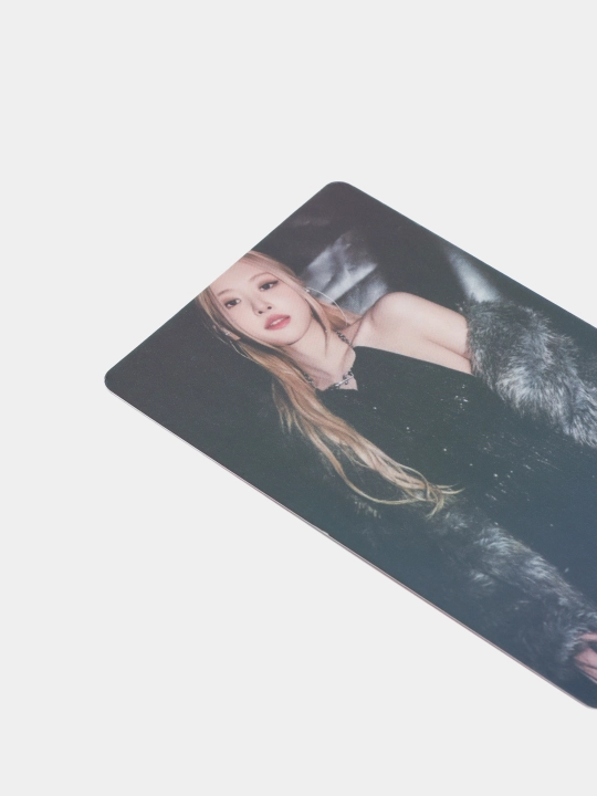 Глиттерные фотокарты с участниками группы Blackpink