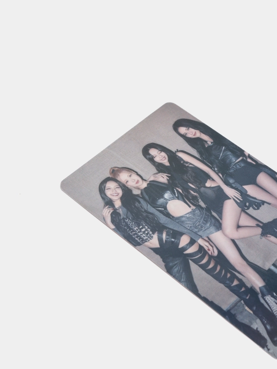 Глиттерные фотокарты с участниками группы Blackpink