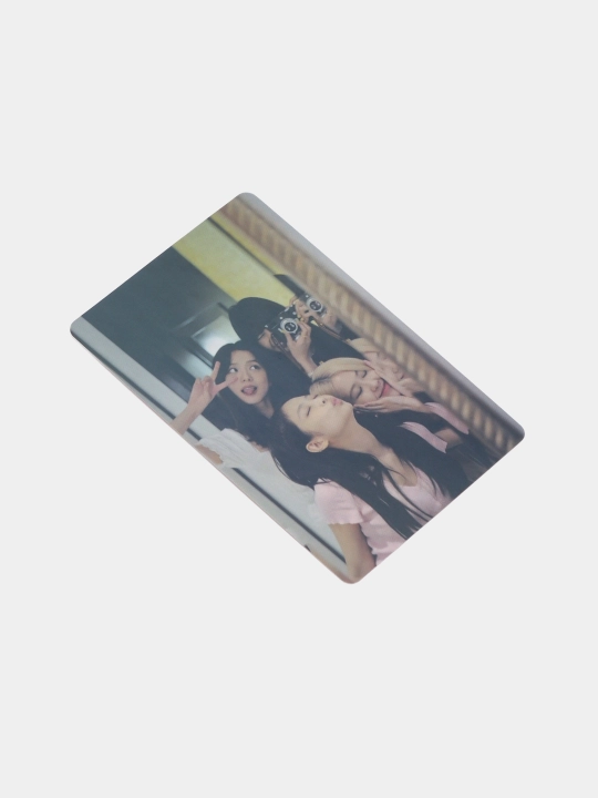 Глиттерные фотокарты с участниками группы Blackpink