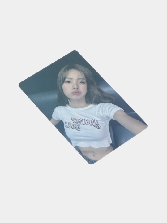Глиттерные фотокарты с участниками группы Blackpink