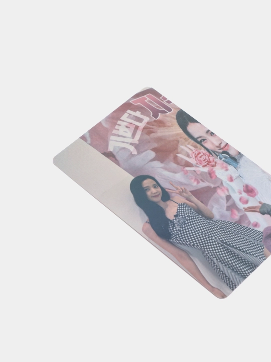 Глиттерные фотокарты с участниками группы Blackpink