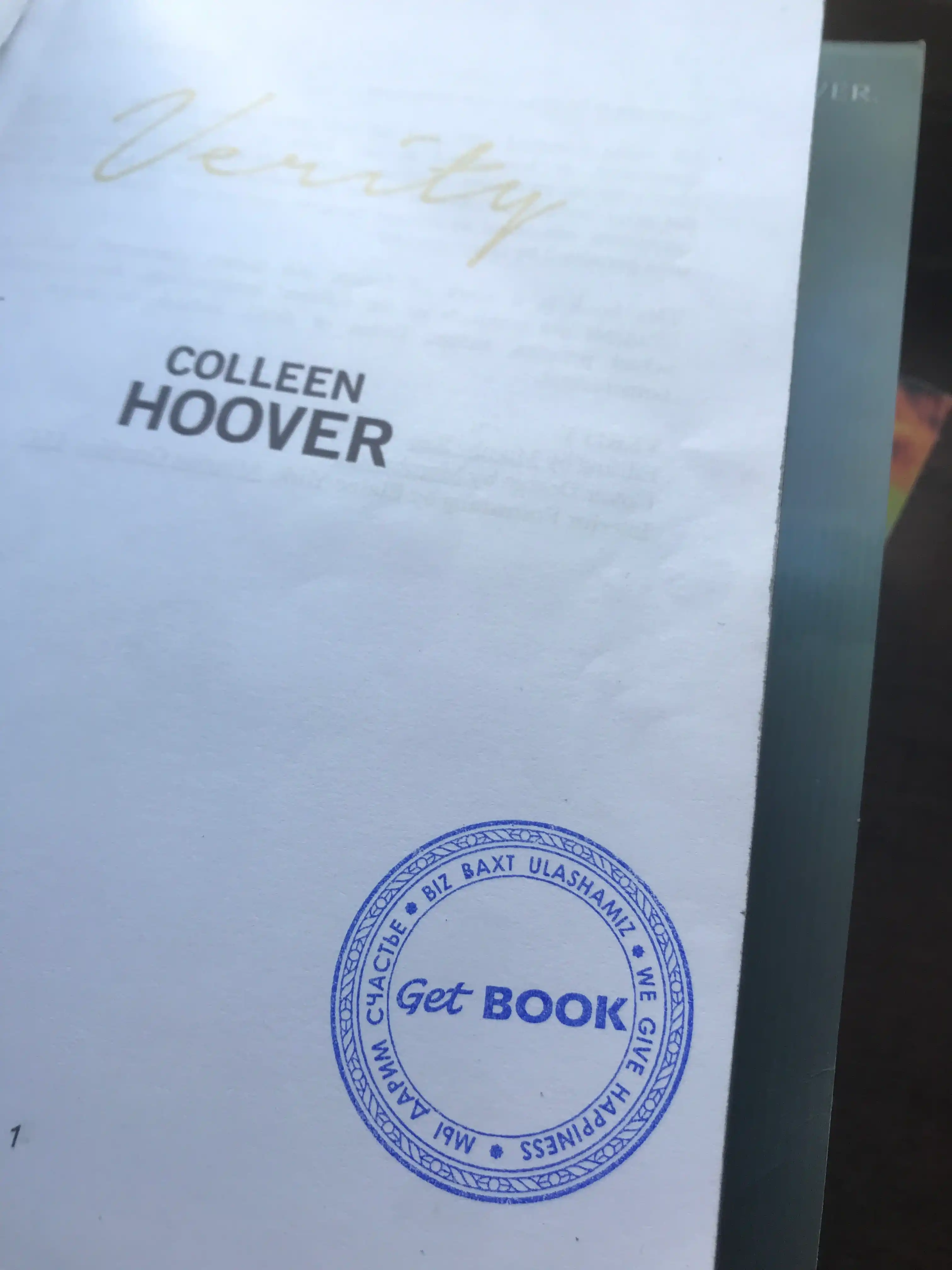 Verity, Kollin Guver