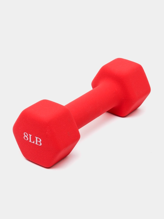 Gantel 8 LB, neopren qoplamali, 8lb, 80027 - 