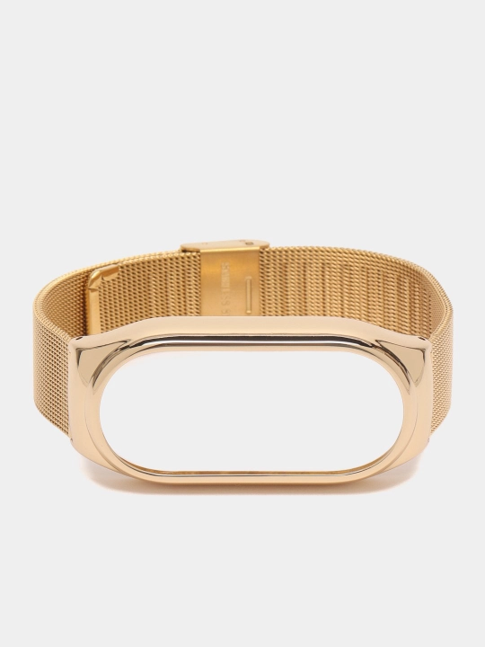 Ремешок для Xiaomi Mi Band 3/4/5/6/7/8, металлический, миланская петля