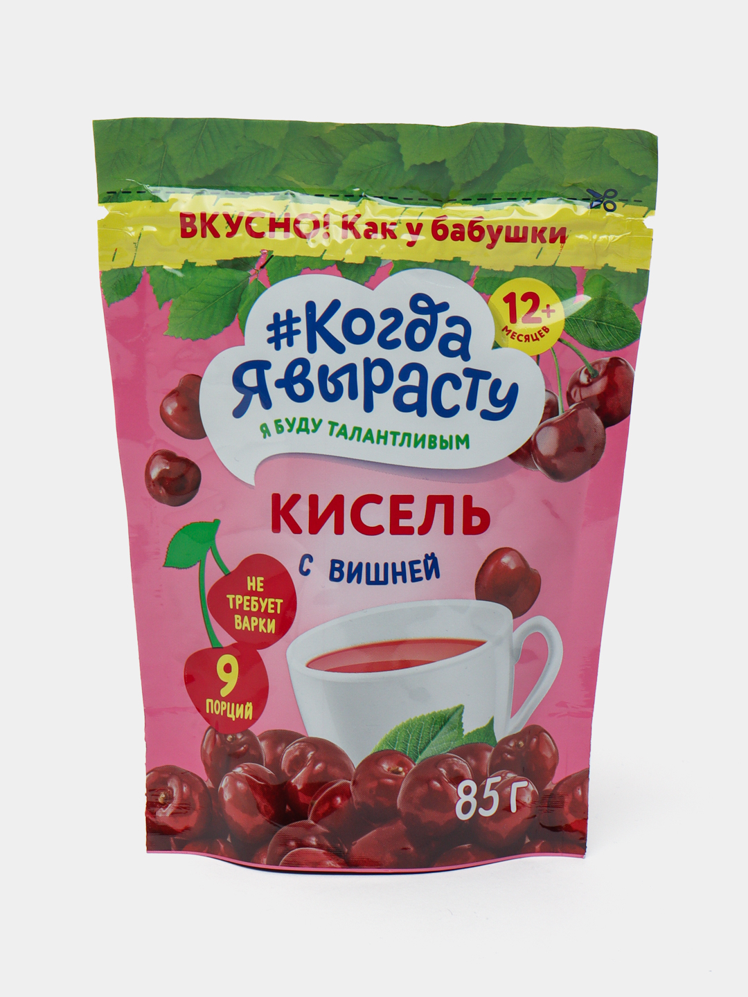 Кисель Когда Я вырасту, с вишней, 85 г купить по низким ценам в ...