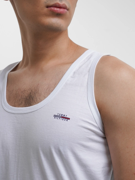 Tabiiy paxtadan tikilgan erkaklar uchun choksiz mayka , S-XXL, 3 dona