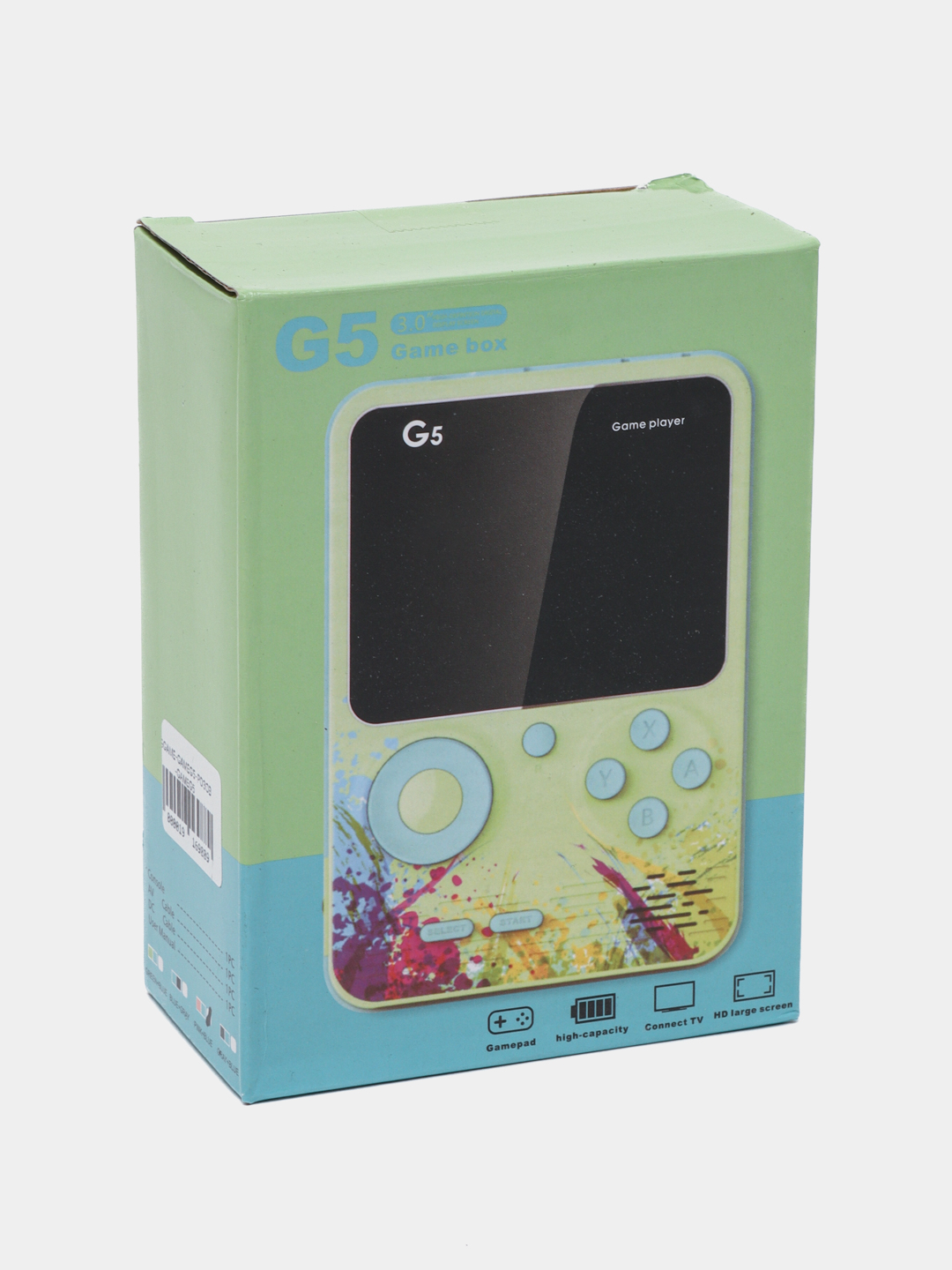 Portativ o'yin konsoli Game Player G5 cho'ntak konsoli, 500 tasi 1 da