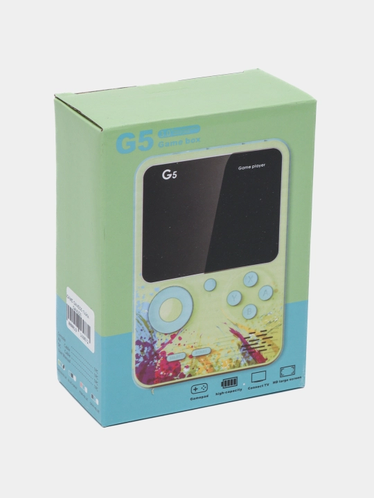 Portativ o'yin konsoli Game Player G5 cho'ntak konsoli, 500 tasi 1 da