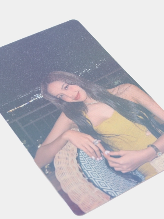 Глиттерные фотокарты с участниками группы Blackpink