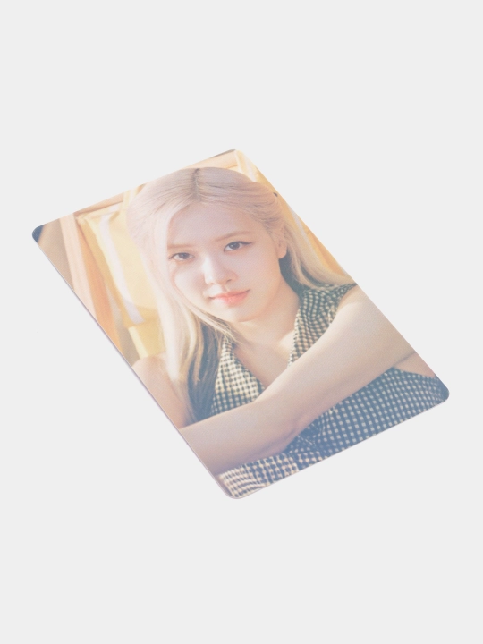 Глиттерные фотокарты с участниками группы Blackpink