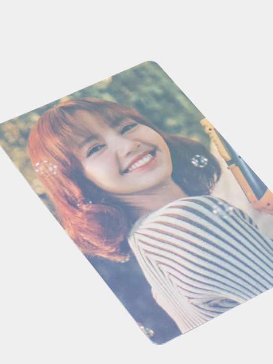 Глиттерные фотокарты с участниками группы Blackpink