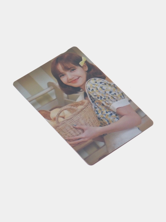 Глиттерные фотокарты с участниками группы Blackpink