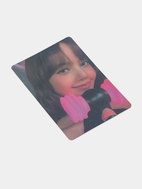 Глиттерные фотокарты с участниками группы Blackpink
