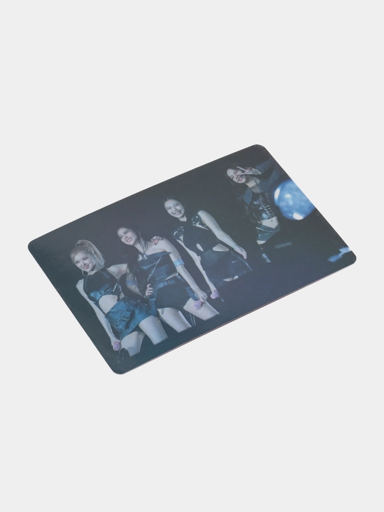 Глиттерные фотокарты с участниками группы Blackpink