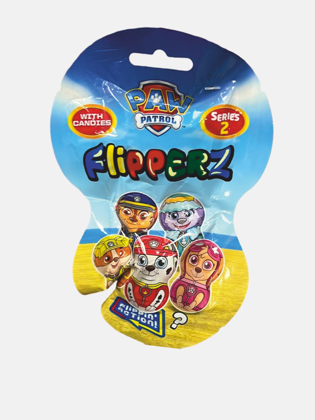 Игрушка с конфетами Flipperz неваляшка, щенячий патруль, 10 г купить по ...