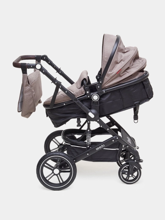 Детская коляска Stroller 530S, 3 в 1 всесезонный трансформер, утепленная