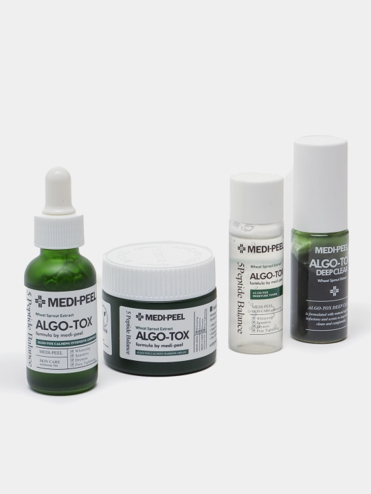 Yuz parvarish to'plami, MEDIPEEL+, Glutathione 600, Peptide bor-tox, Glutathione hyal aqua, Algo-tox, Filler-eazy