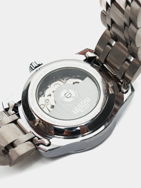 Mexanik qo'l soat Tissot 1853, sovg'a qutisida, erkaklar uchun, klassik korinishda