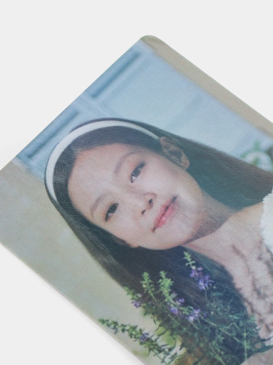 Глиттерные фотокарты с участниками группы Blackpink