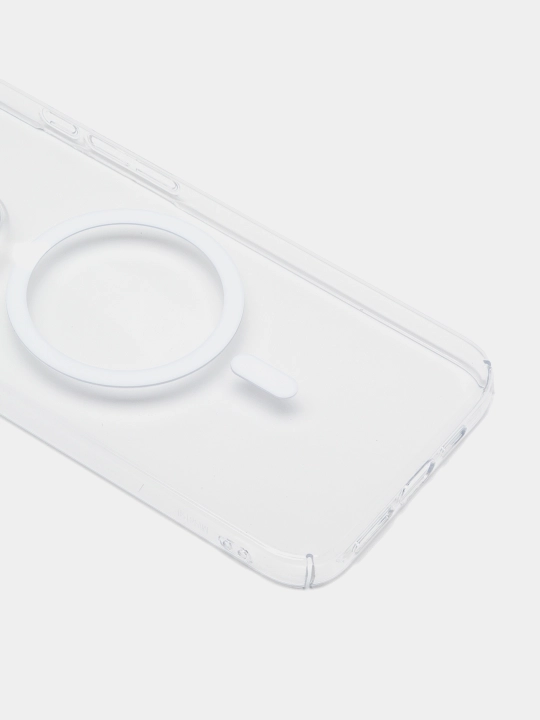Мagnit silikon g'ilof iPhone 15 Pro/Max 14 Pro/Max 13 Pro/Max 12 Pro/Max uchun MagSafe