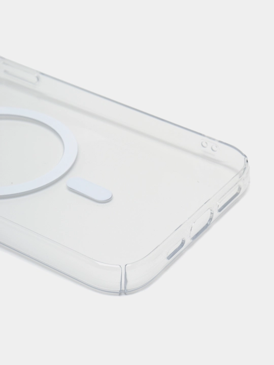 Мagnit silikon g'ilof iPhone 15 Pro/Max 14 Pro/Max 13 Pro/Max 12 Pro/Max uchun MagSafe