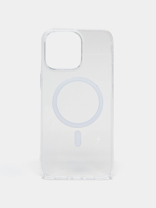Мagnit silikon g'ilof iPhone 15 Pro/Max 14 Pro/Max 13 Pro/Max 12 Pro/Max uchun MagSafe - 