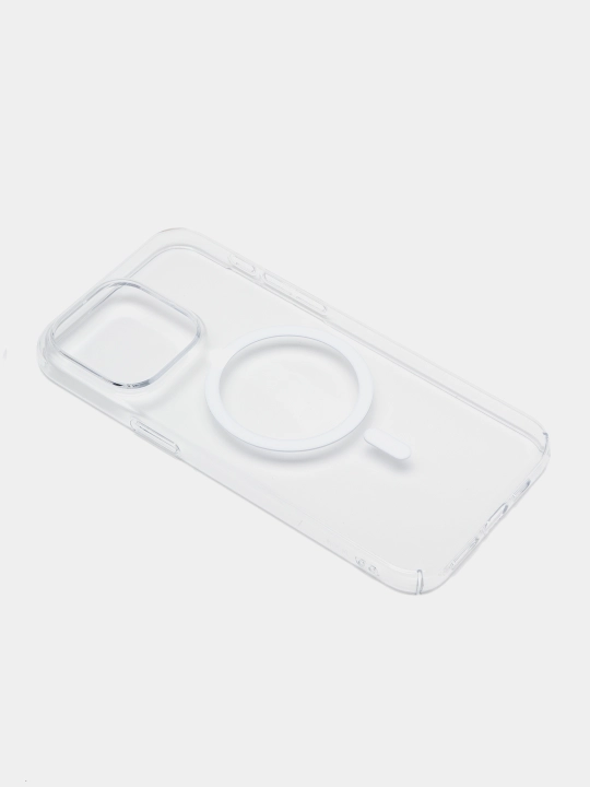 Мagnit silikon g'ilof iPhone 15 Pro/Max 14 Pro/Max 13 Pro/Max 12 Pro/Max uchun MagSafe