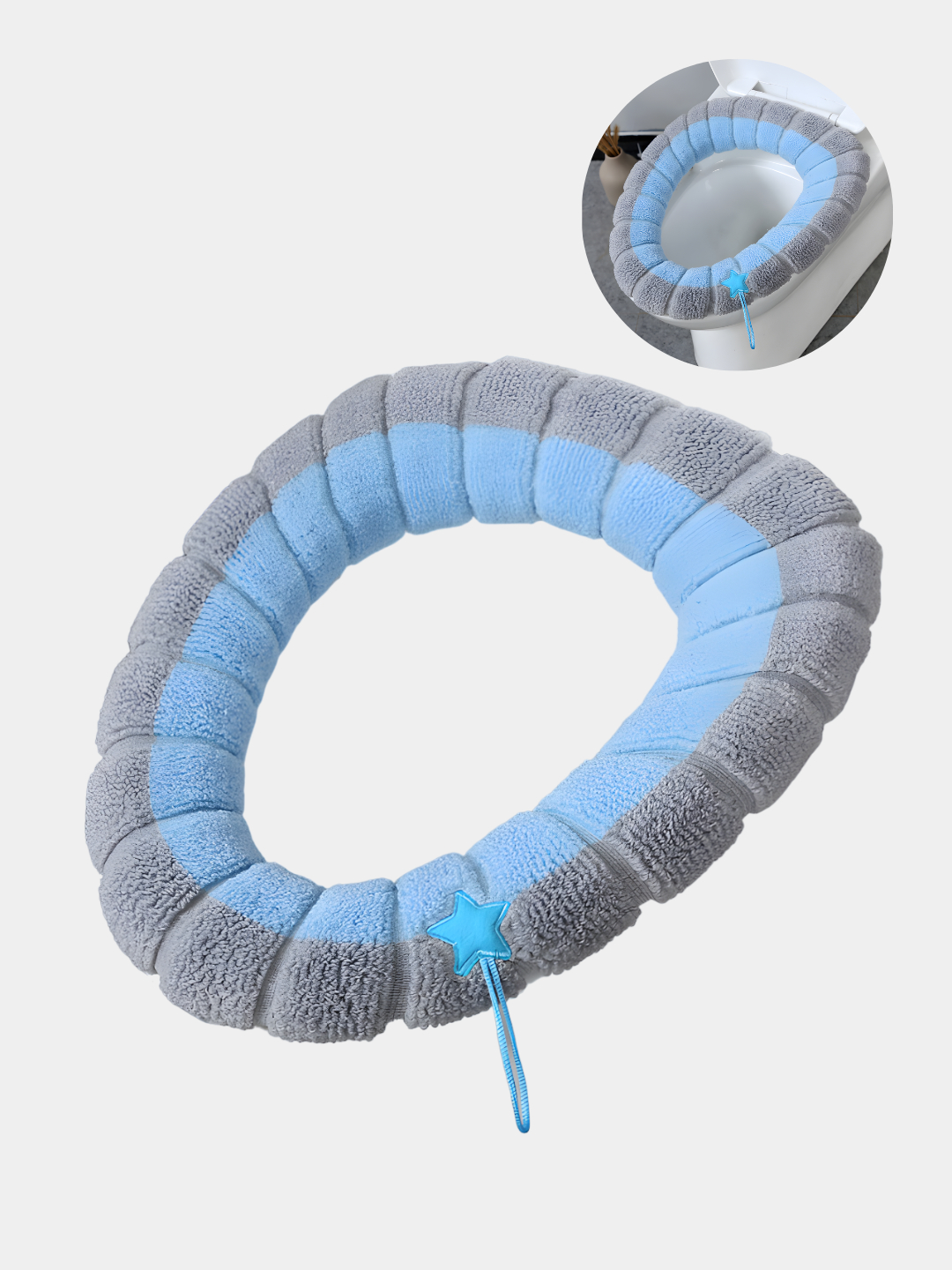 Накладка сидение для унитаза, мягкий чехол для крышку унитаза купить по ...