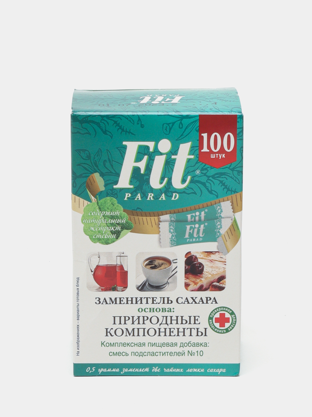 Заменитель сахара Fit Parad, пищевая добавка смесь подсластителей №10 ...